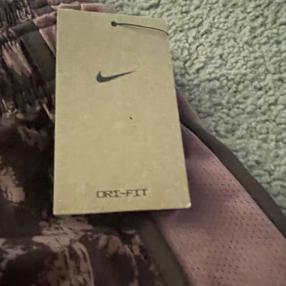 2 Pairs of Nike Dri-FIT Running Shorts XS Floral Print Mauve Activewear Womens - Picture 3 of 7